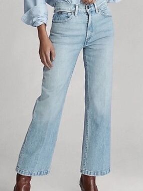 Pacsun light cropped flare jean